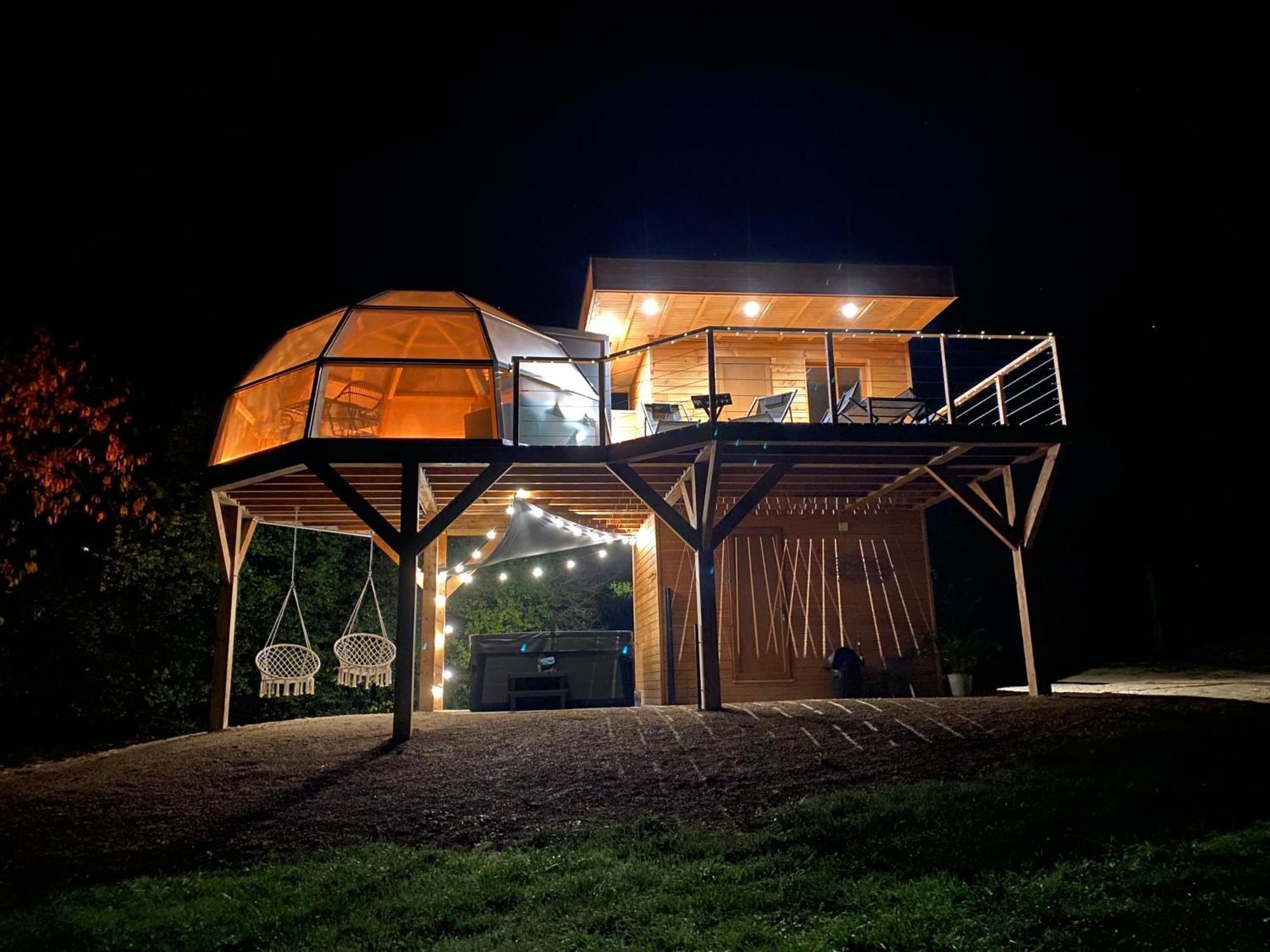 Вілла Nuit'S Feerique En Champagne Meurville Екстер'єр фото